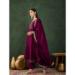 Picture of Beauteous Silk Maroon Readymade Salwar Kameez