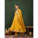 Picture of Fine Silk Dark Golden Rod Readymade Salwar Kameez