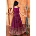 Picture of Wonderful Chiffon Purple Kids Lehenga Choli