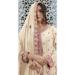 Picture of Admirable Chiffon Beige Straight Cut Salwar Kameez