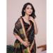 Picture of Good Looking Chiffon Black Saree