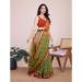 Picture of Wonderful Chiffon Dark Khaki Saree