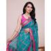 Picture of Enticing Chiffon Dark Cyan Saree