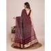 Picture of Lovely Cotton & Silk Dim Gray Saree