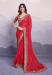 Picture of Ideal Georgette Red Saree