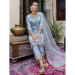 Picture of Silk Light Steel Blue Readymade Salwar Kameez