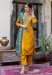 Picture of Marvelous Silk Golden Readymade Salwar Kameez