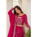 Picture of Alluring Georgette Rosy Brown Readymade Lehenga Choli