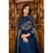 Picture of Ravishing Georgette Midnight Blue Readymade Gown