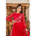 Picture of Splendid Georgette Red Readymade Gown