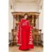 Picture of Splendid Georgette Red Readymade Gown