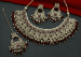 Picture of Amazing Maroon Necklace Set