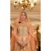 Picture of Sublime Net Dark Khaki Anarkali Salwar Kameez