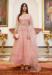 Picture of Pleasing Net Pink Anarkali Salwar Kameez