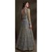 Picture of Good Looking Net Dim Gray Party Wear Gown