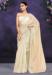 Picture of Splendid Satin & Silk & Organza Tan Saree