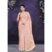 Picture of Comely Satin & Silk & Organza Thistle Saree