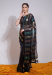 Picture of Pretty Georgette Black Saree