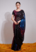 Picture of Alluring Georgette Black Saree