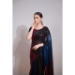 Picture of Alluring Georgette Black Saree