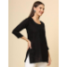 Picture of Admirable Rayon Black Kurtis & Tunic