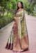 Picture of Excellent Silk Beige Saree