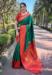 Picture of Appealing Silk Dark Green Saree