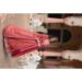 Picture of Delightful Chiffon Fire Brick Readymade Gown