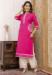 Picture of Ideal Cotton Deep Pink Kurtis & Tunic