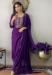 Picture of Ravishing Rayon Purple Readymade Salwar Kameez