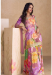 Picture of Chiffon Rosy Brown Straight Cut Salwar Kameez