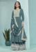 Picture of Exquisite Georgette Cadet Blue Anarkali Salwar Kameez