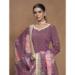 Picture of Good Looking Silk Dim Gray Straight Cut Salwar Kameez