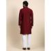 Picture of Pleasing Rayon Maroon Kurtas