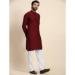 Picture of Pleasing Rayon Maroon Kurtas