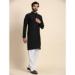 Picture of Fine Rayon Black Kurtas