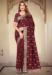 Picture of Magnificent Georgette Maroon Saree