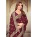 Picture of Magnificent Georgette Maroon Saree