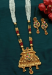 Picture of Fascinating Golden Rod Necklace Set