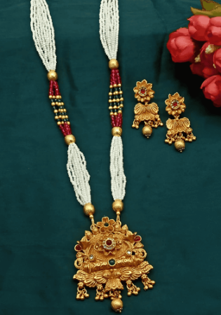 Picture of Amazing Golden Rod Necklace Set