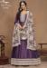 Picture of Lovely Silk Dim Gray Anarkali Salwar Kameez