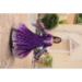 Picture of Sightly Chiffon Purple Readymade Gown