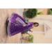 Picture of Sightly Chiffon Purple Readymade Gown