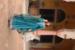 Picture of Fascinating Chiffon Light Sea Green Readymade Gown