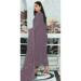 Picture of Admirable Georgette Fuchsia Straight Cut Salwar Kameez