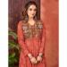 Picture of Appealing Georgette Chocolate Readymade Gown