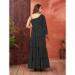 Picture of Marvelous Georgette Black Readymade Gown