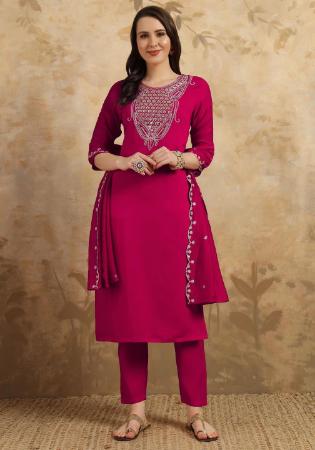 Picture of Radiant Chiffon Light Pink Readymade Salwar Kameez