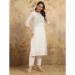 Picture of Nice Chiffon White Readymade Salwar Kameez