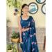 Picture of Nice Georgette Teal Saree